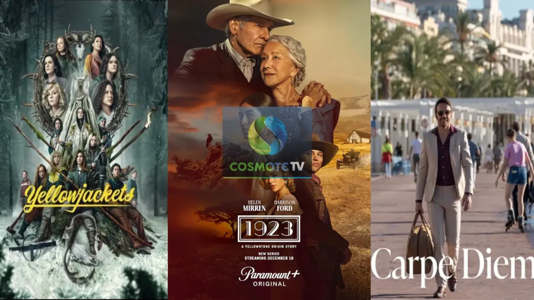 cosmote-tv:-Το-«1923»-με-τους-Χάρισον-Φορντ-και-Έλεν-Μίρεν-&-το-θρίλερ-επιβίωσης-«yellowjackets»-επιστρέφουν-με-νέους-κύκλους