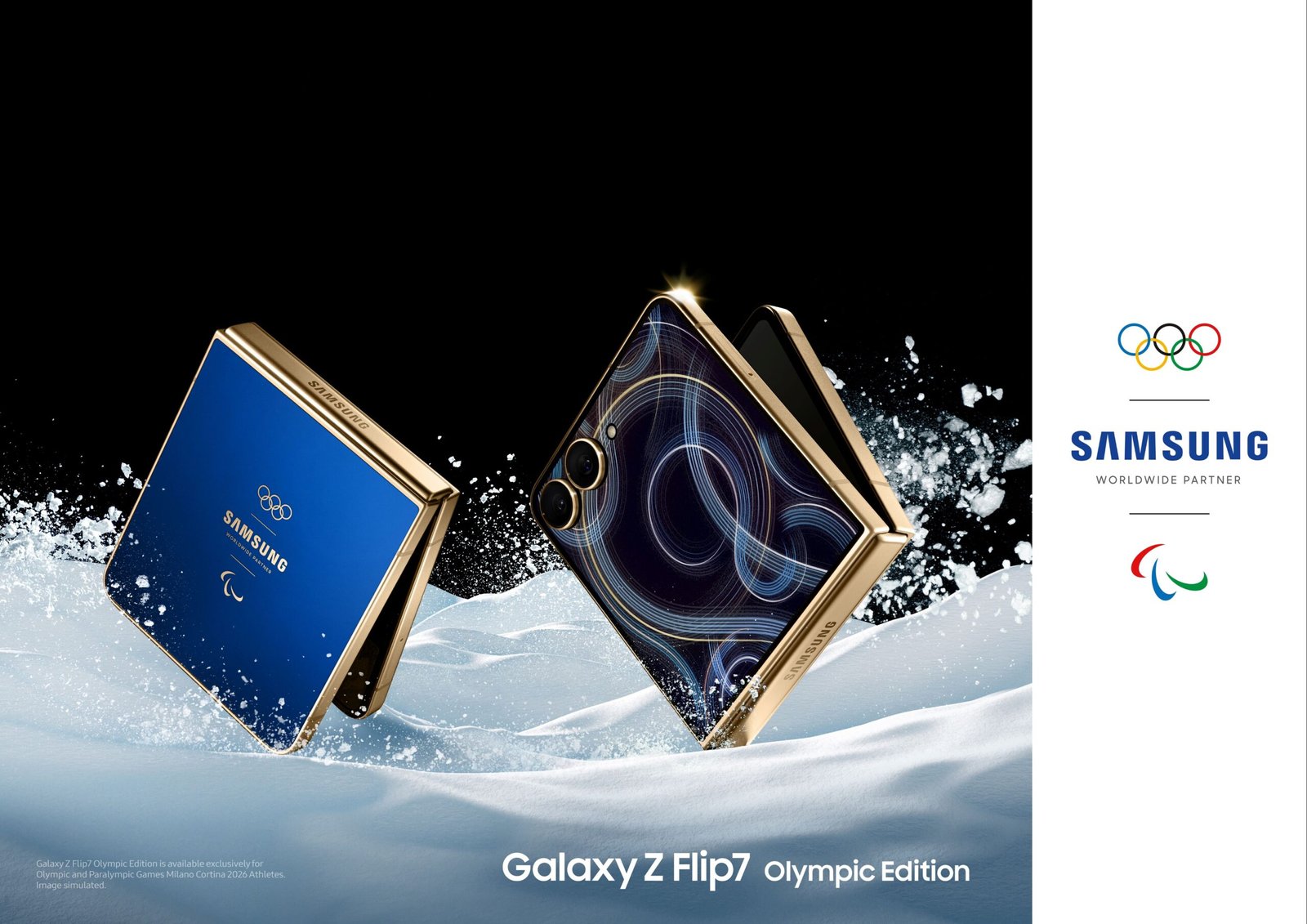 Galaxy Z Flip7 Olympic Edition