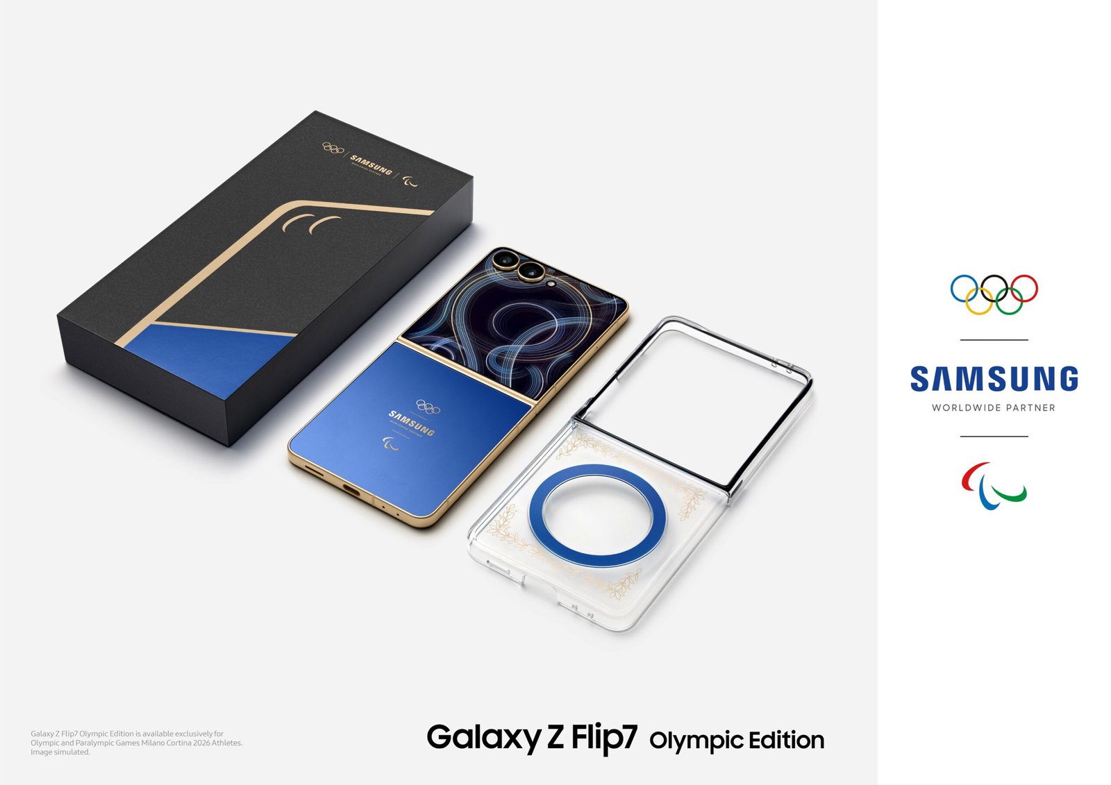 Galaxy Z Flip7 Olympic Edition