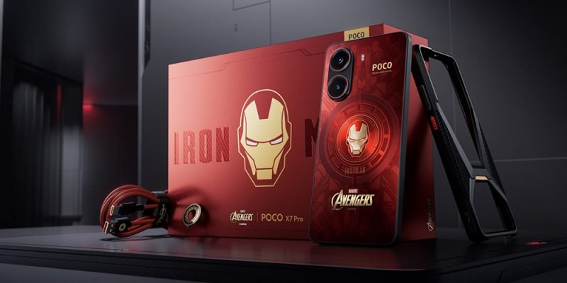 Poco X7 Pro Iron Man Edition