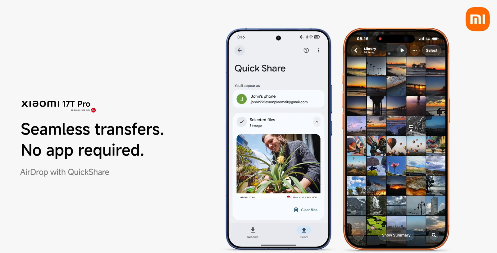 Xiaomi AirDrop