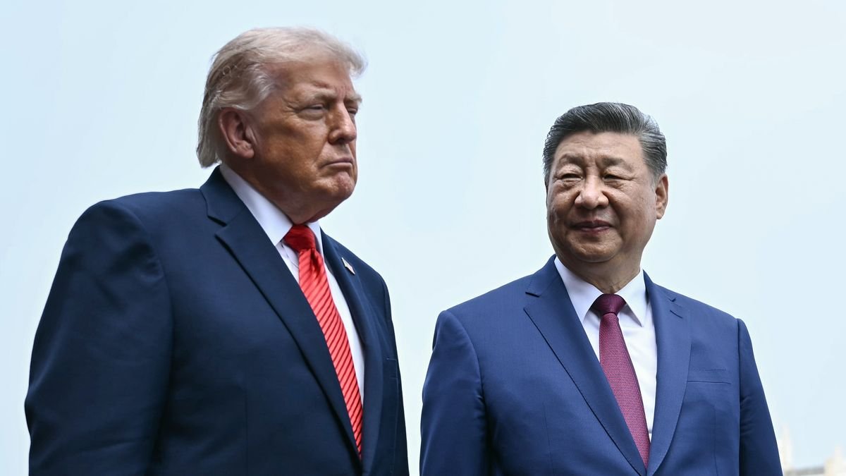 Donald Trump Si Ji Ping