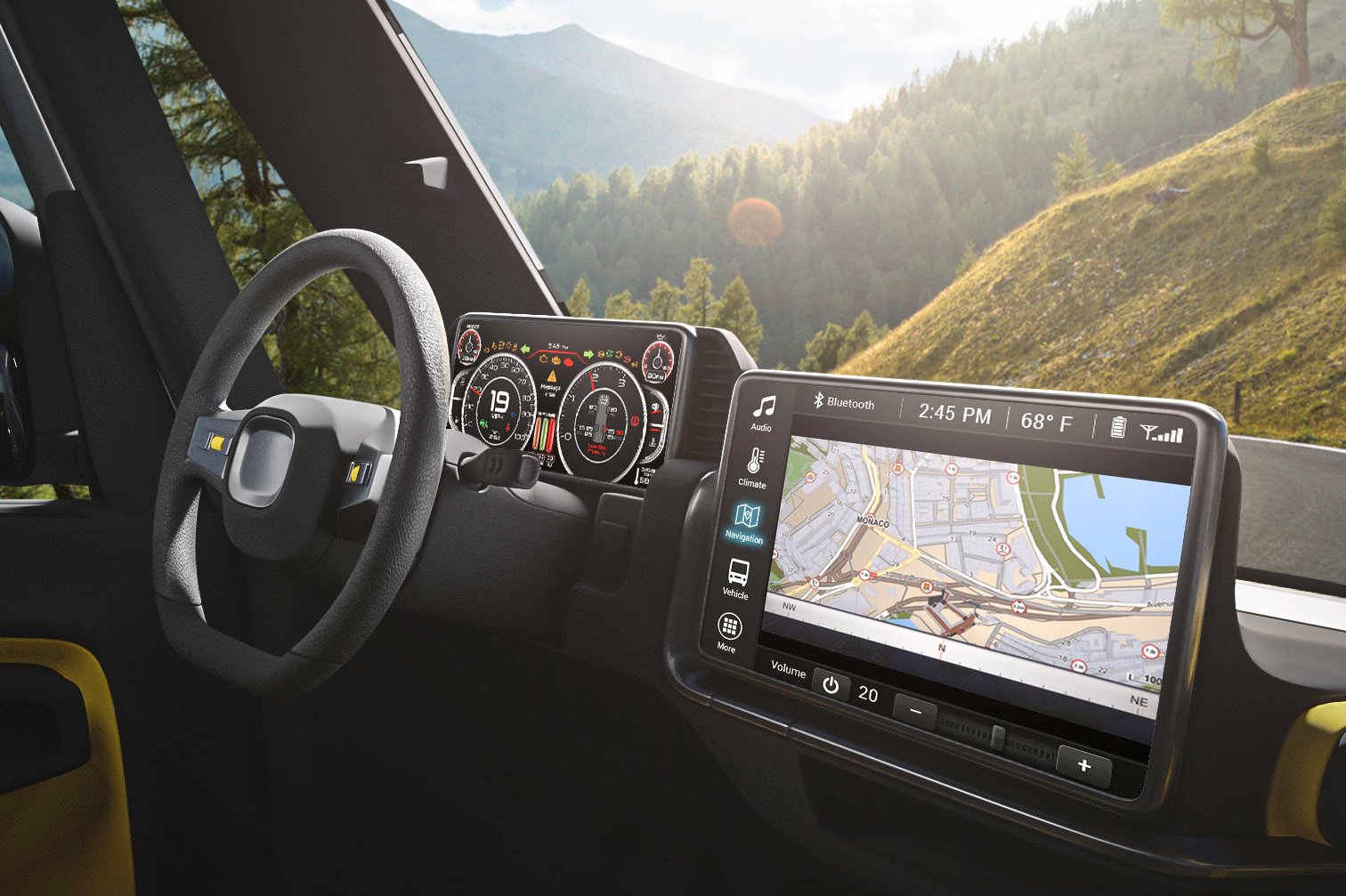 Car dashboard