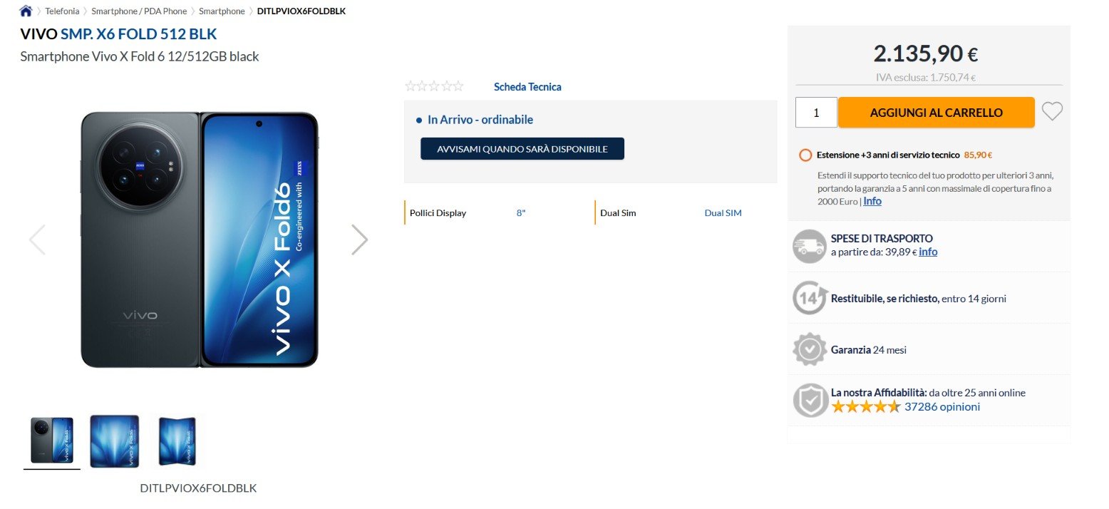 Vivo X Fold 6
